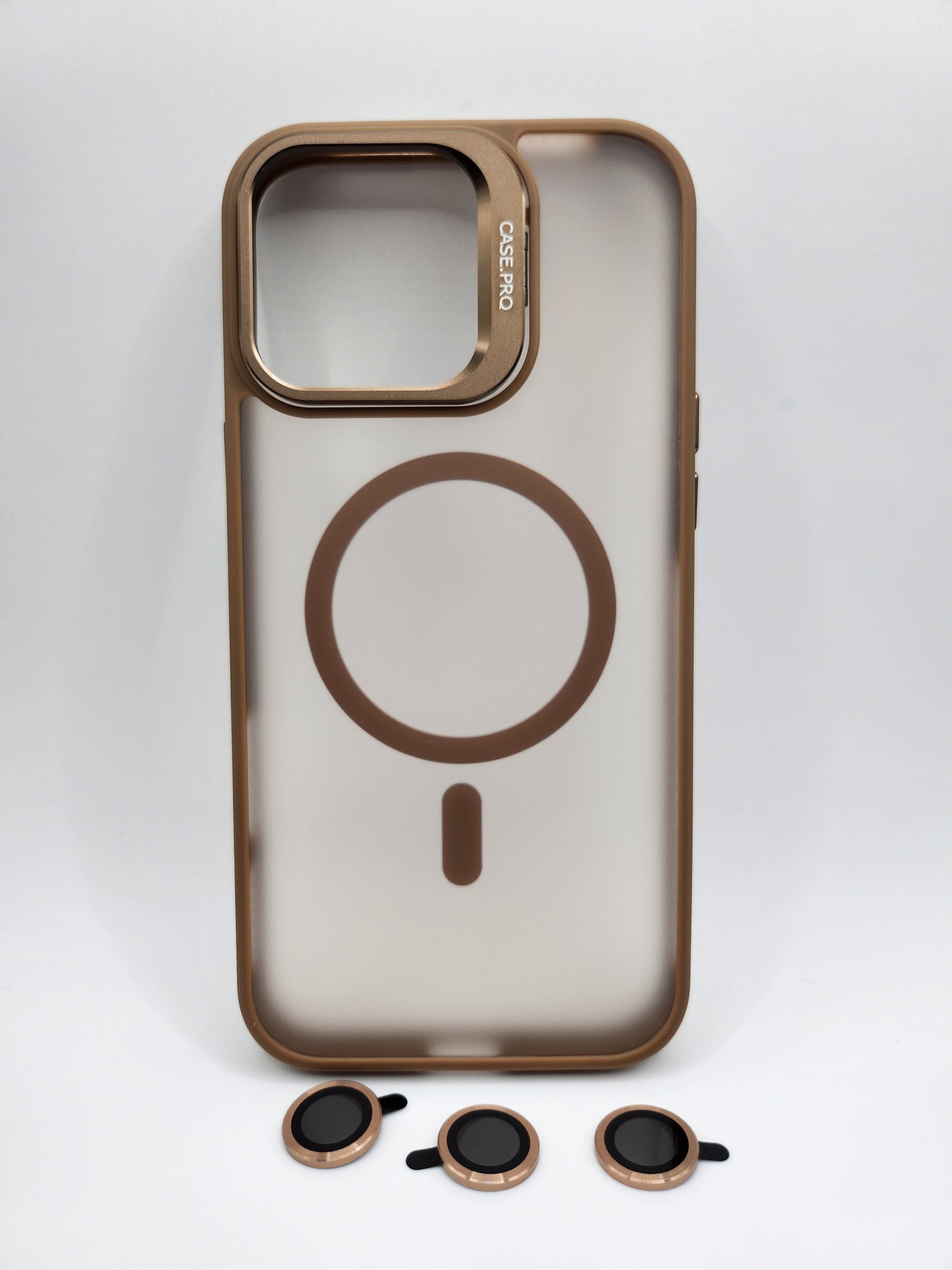 Coque Premium Mat & Transparente avec Protection de Caméra – iPhone & Samsung