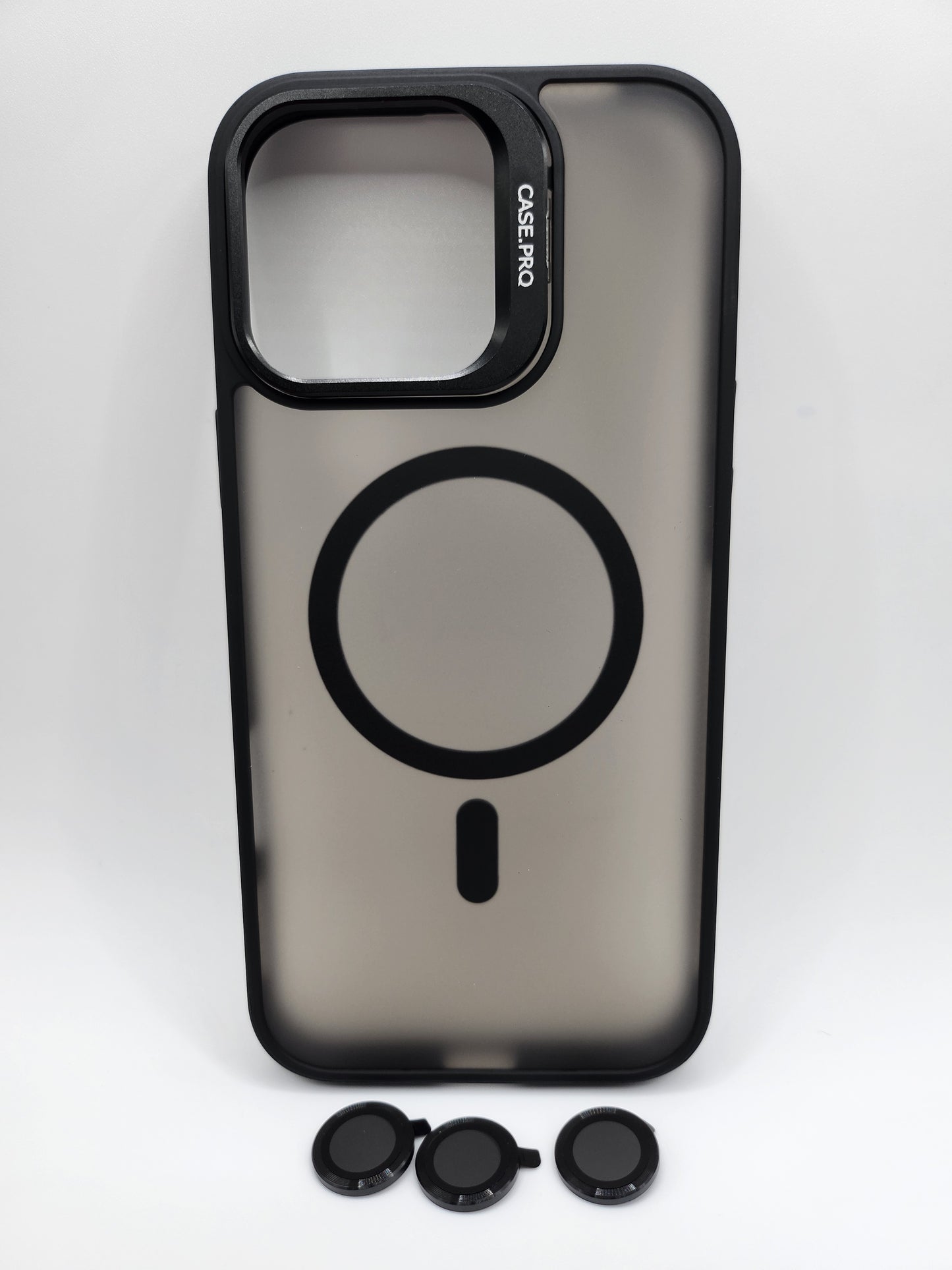 Coque Premium Mat & Transparente avec Protection de Caméra – iPhone & Samsung