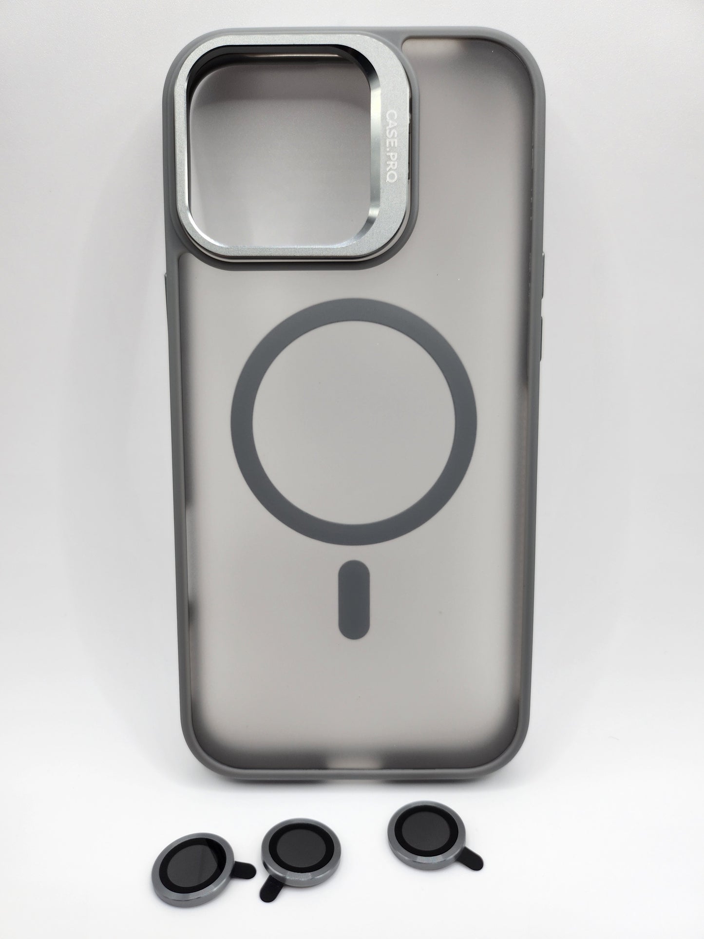 Coque Premium Mat & Transparente avec Protection de Caméra – iPhone & Samsung