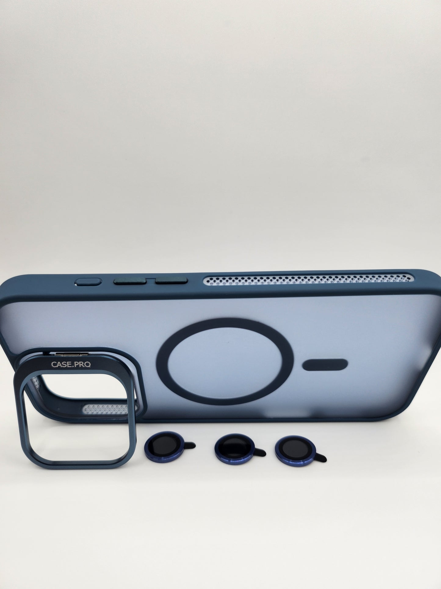 Coque Premium Mat & Transparente avec Protection de Caméra – iPhone & Samsung