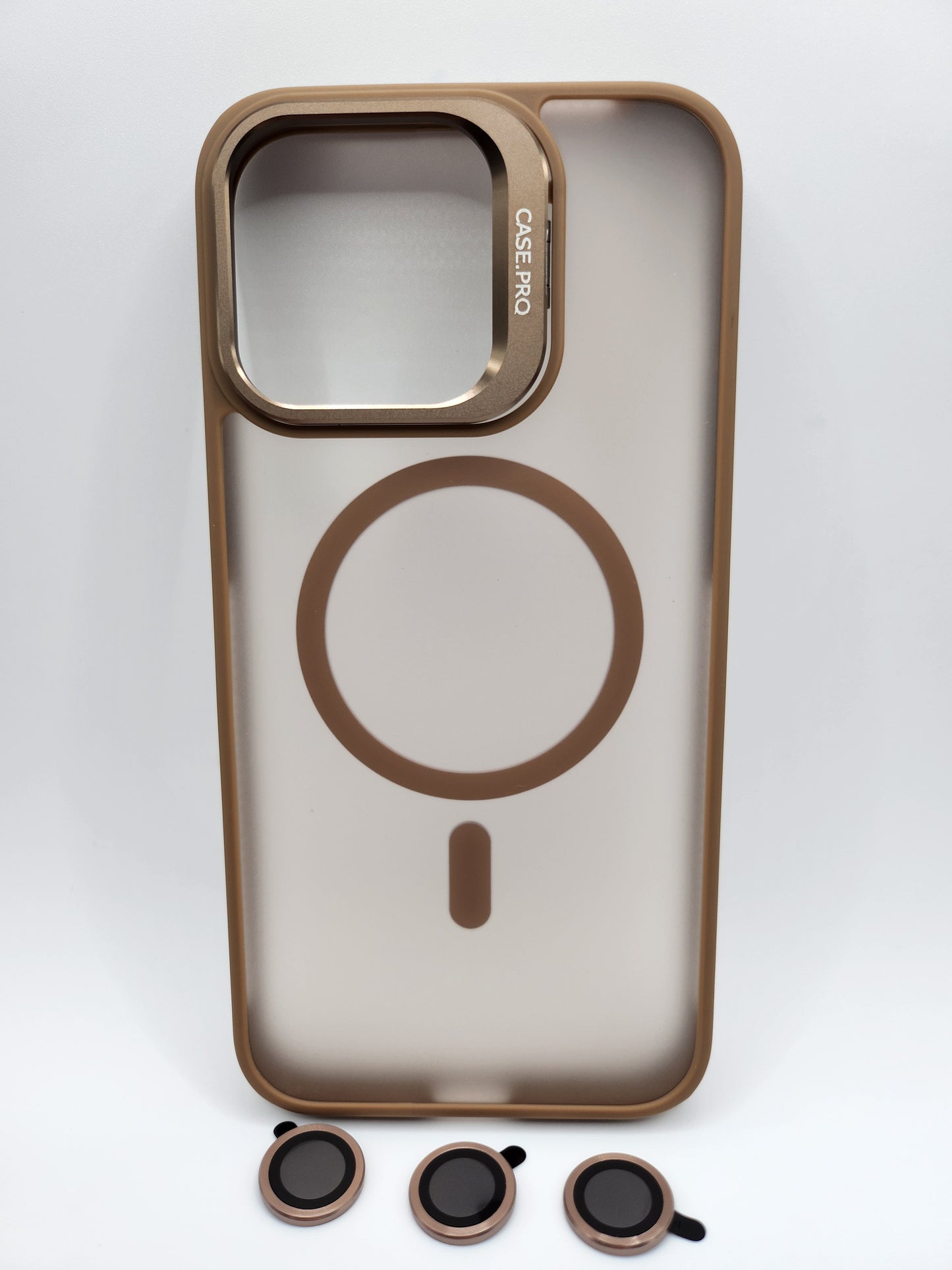 Coque Premium Mat & Transparente avec Protection de Caméra – iPhone & Samsung