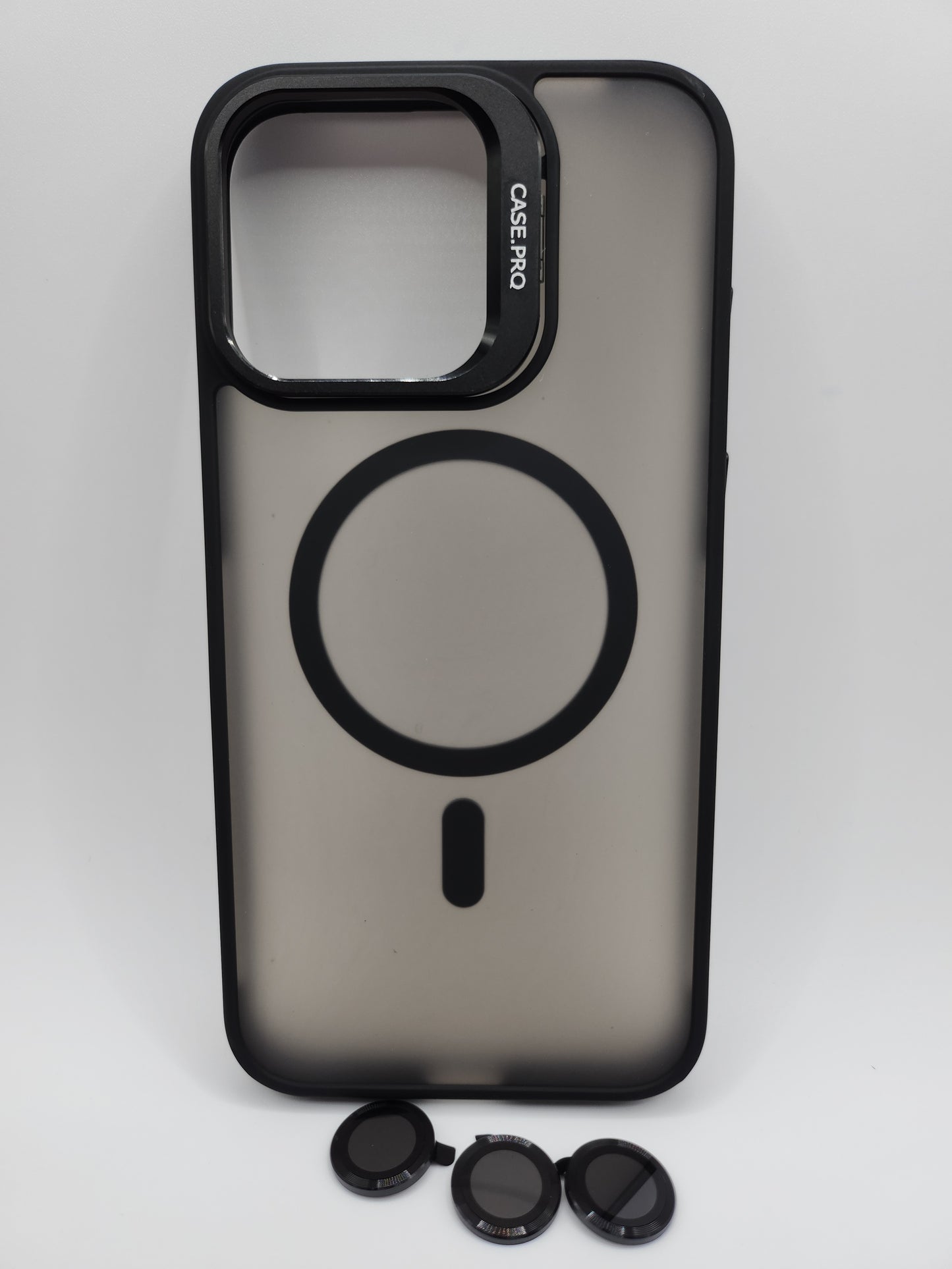 Coque Premium Mat & Transparente avec Protection de Caméra – iPhone & Samsung