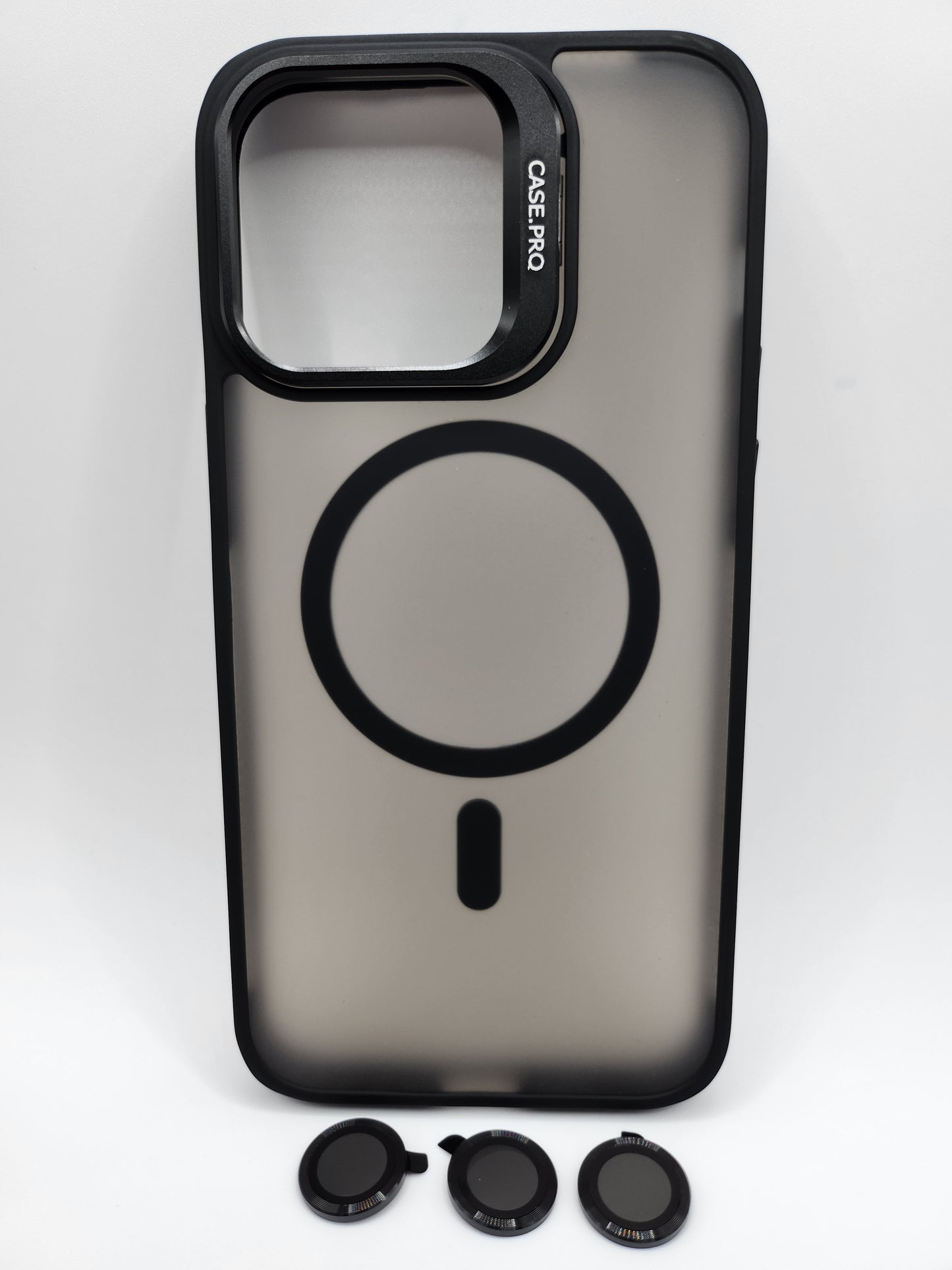 Coque Premium Mat & Transparente avec Protection de Caméra – iPhone & Samsung