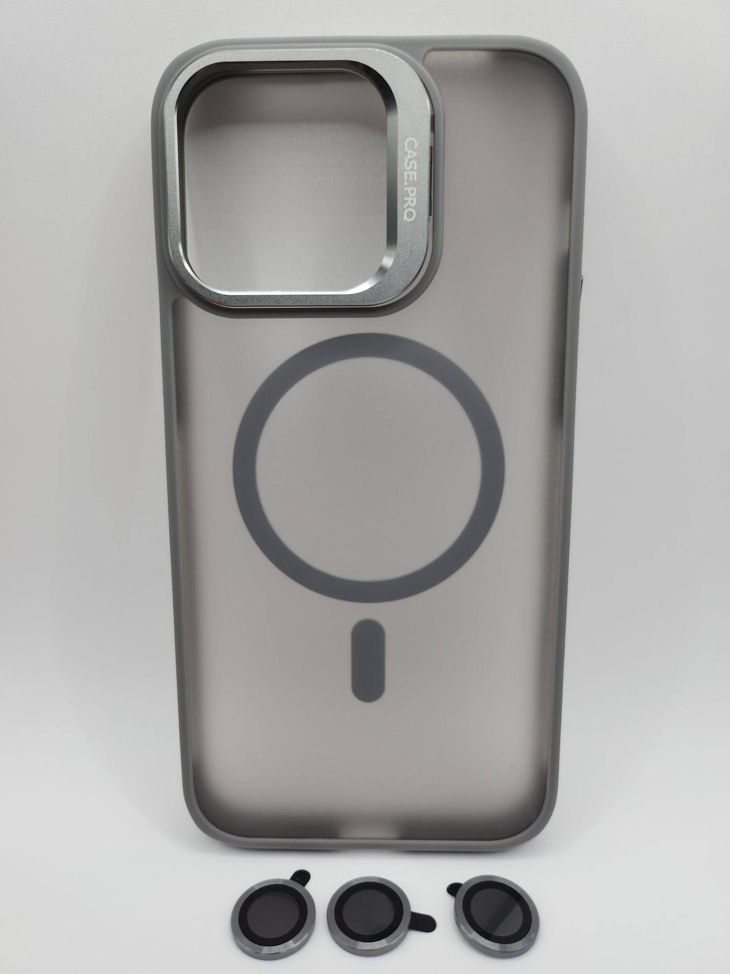 Coque Premium Mat & Transparente avec Protection de Caméra – iPhone & Samsung