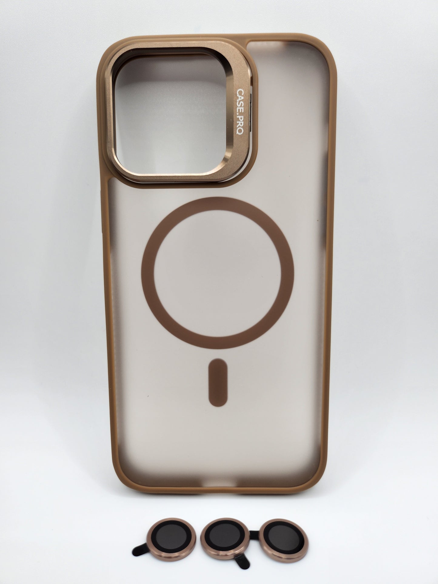 Coque Premium Mat & Transparente avec Protection de Caméra – iPhone & Samsung