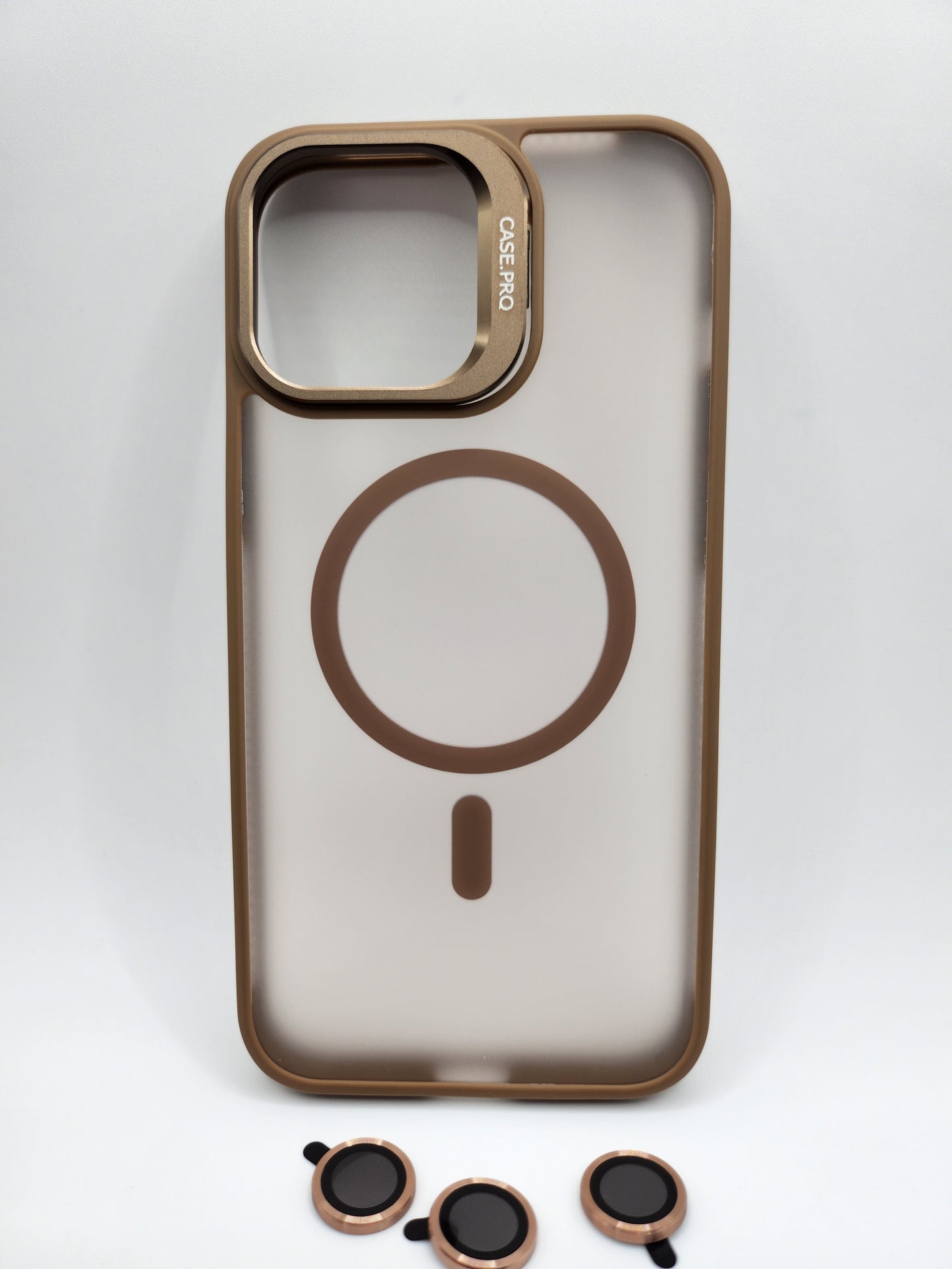 Coque Premium Mat & Transparente avec Protection de Caméra – iPhone & Samsung