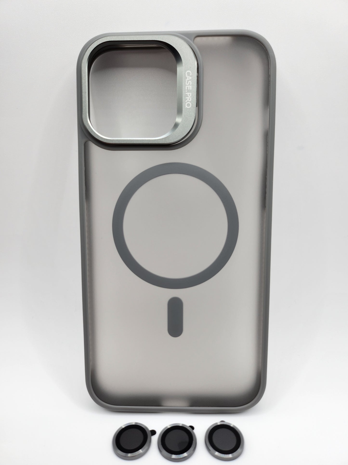 Coque Premium Mat & Transparente avec Protection de Caméra – iPhone & Samsung