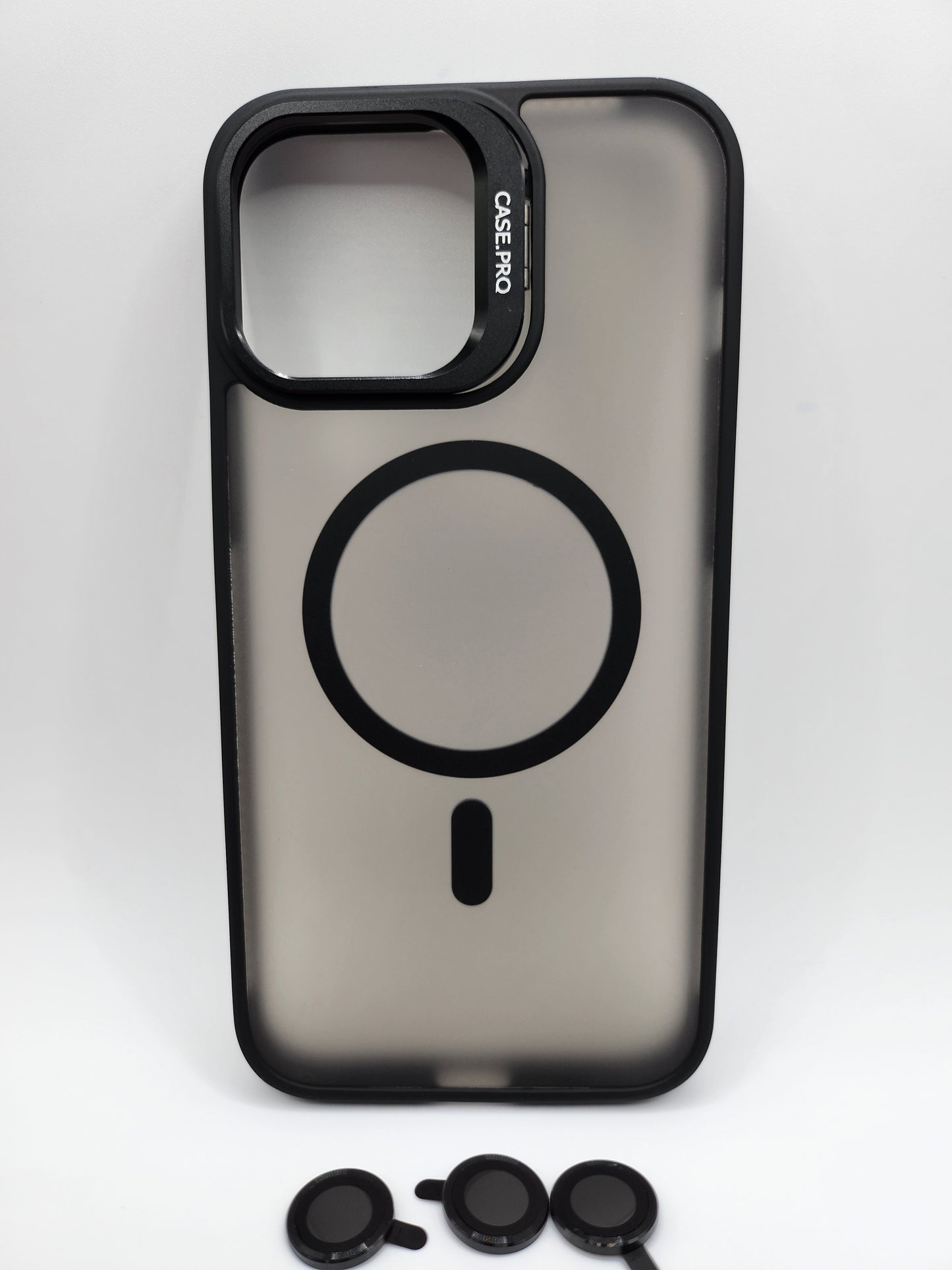 Coque Premium Mat & Transparente avec Protection de Caméra – iPhone & Samsung