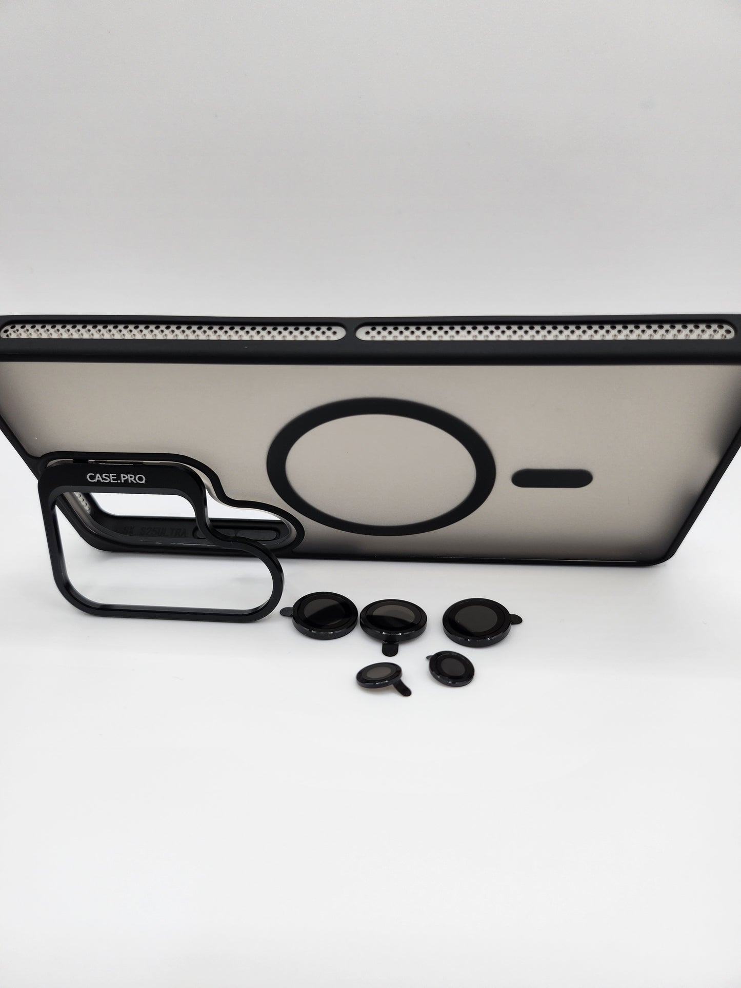 Coque Premium Mat & Transparente avec Protection de Caméra – iPhone & Samsung