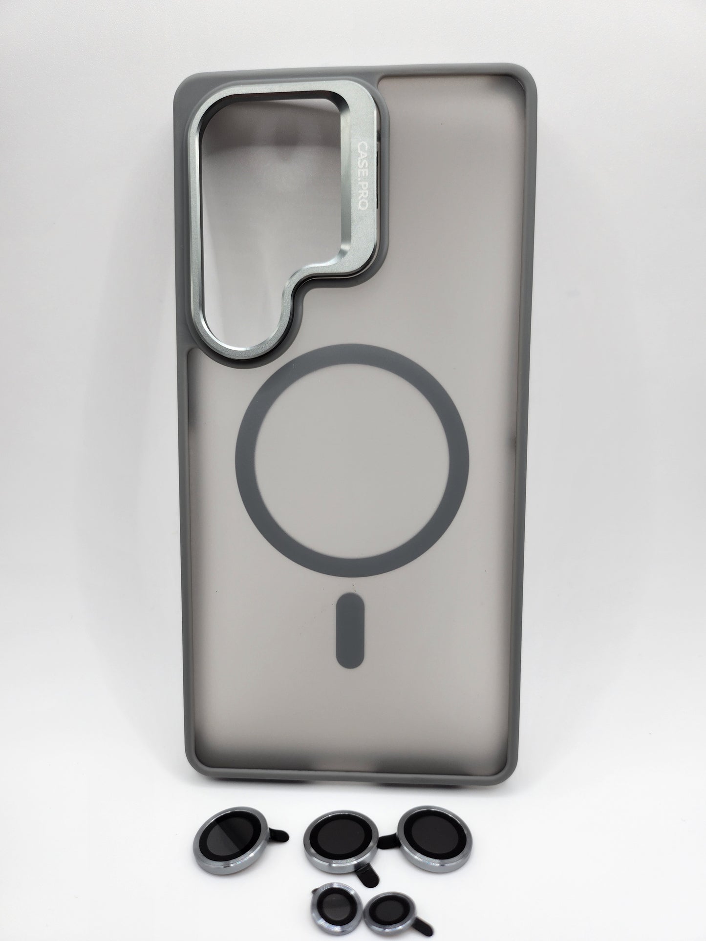 Coque Premium Mat & Transparente avec Protection de Caméra – iPhone & Samsung