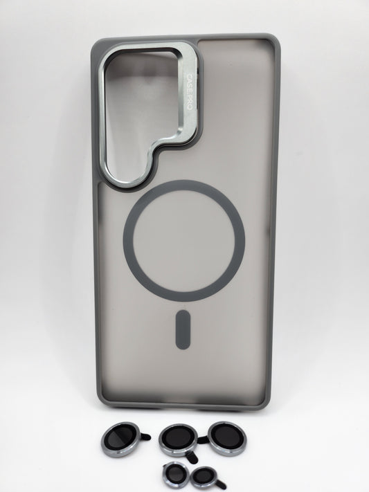 Coque Premium Mat & Transparente avec Protection de Caméra – iPhone & Samsung