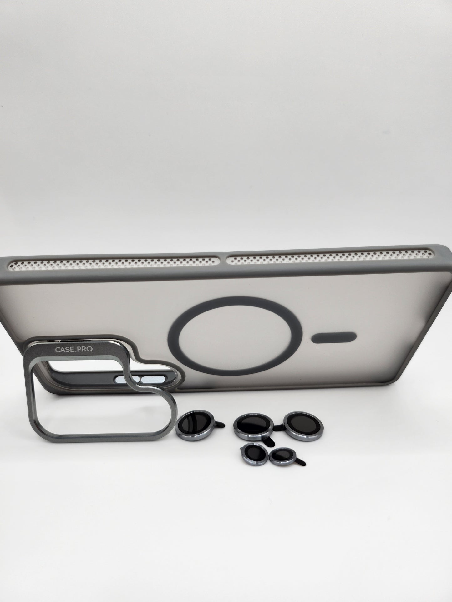 Coque Premium Mat & Transparente avec Protection de Caméra – iPhone & Samsung