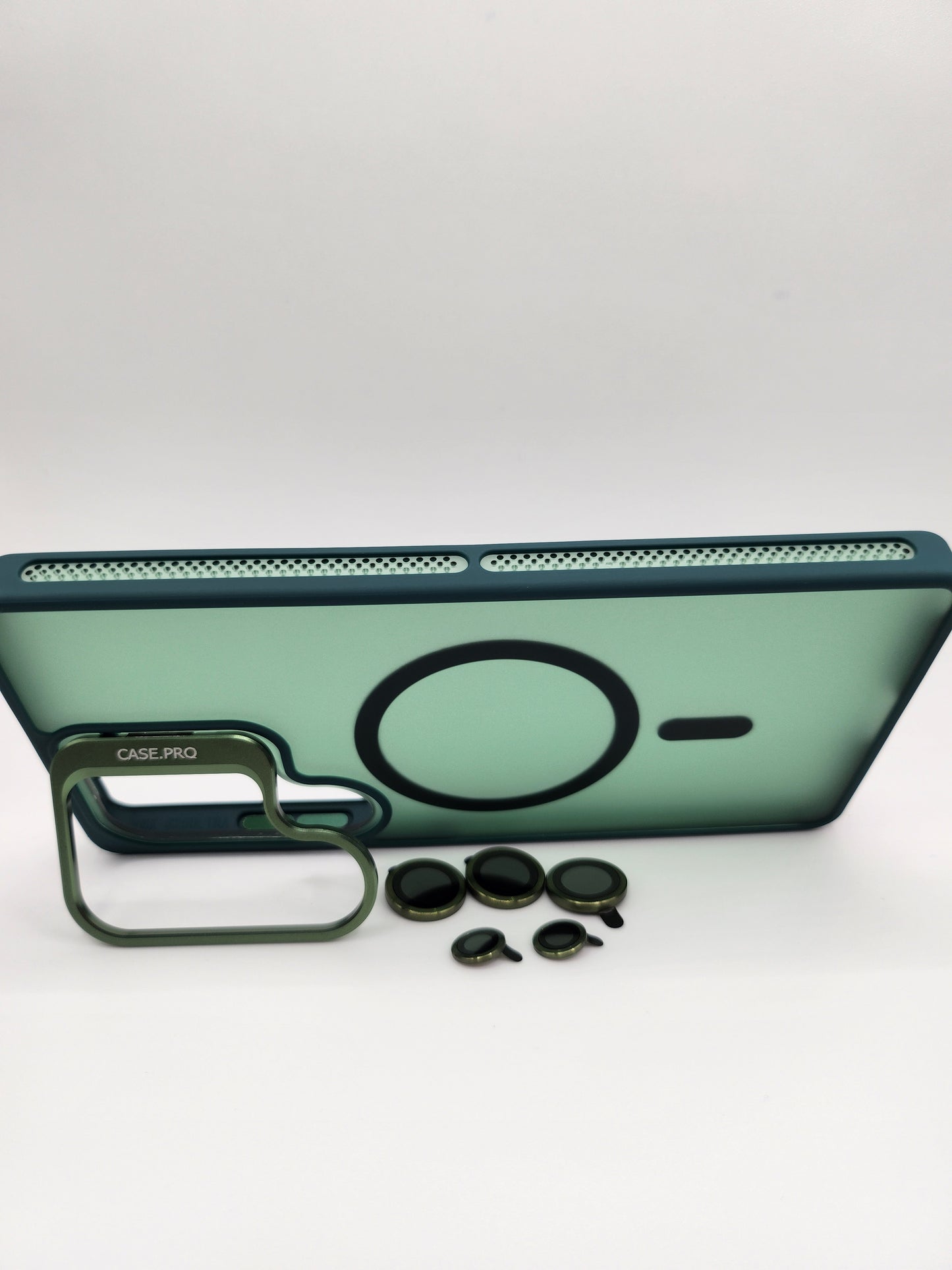 Coque Premium Mat & Transparente avec Protection de Caméra – iPhone & Samsung