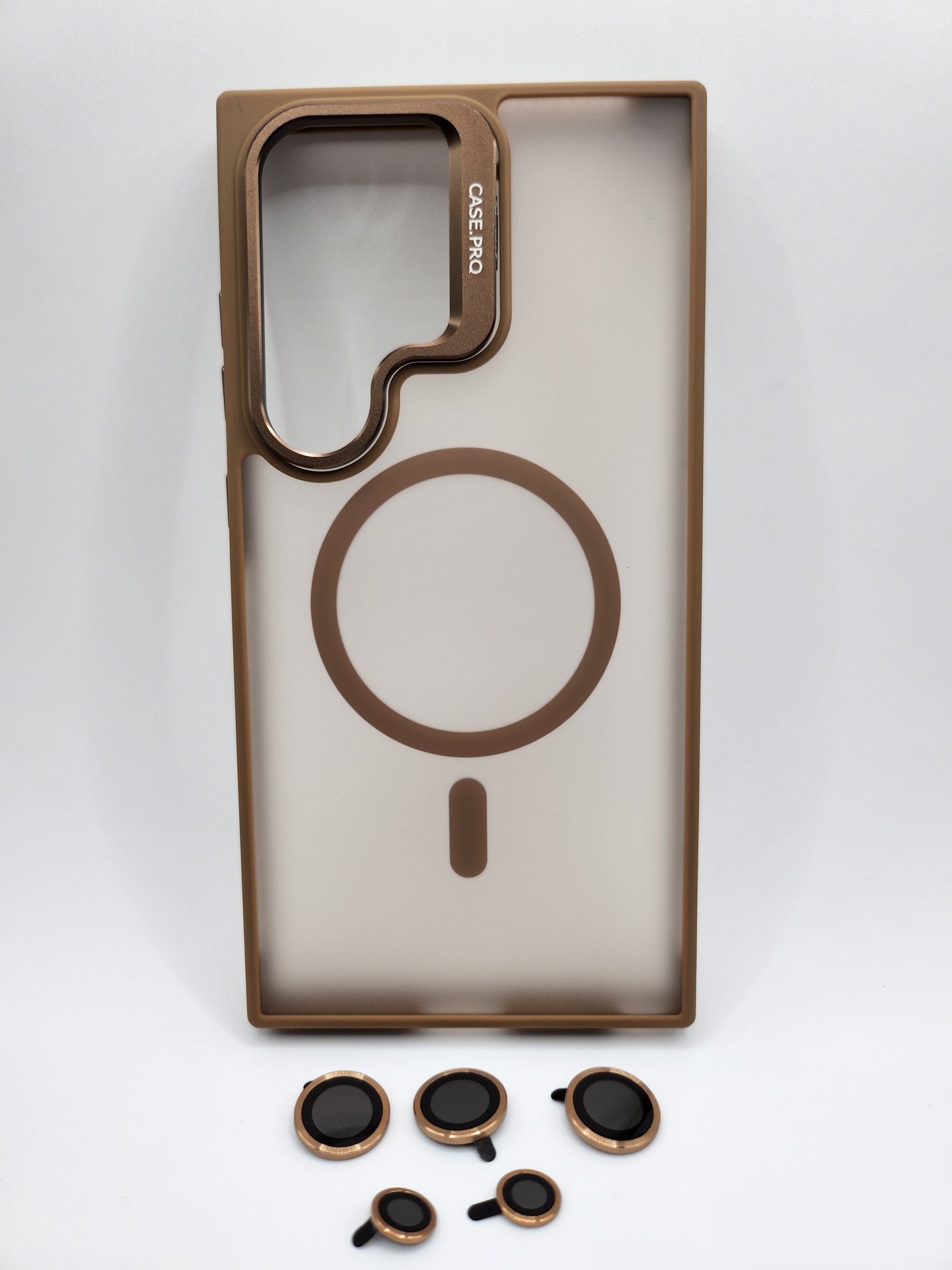 Coque Premium Mat & Transparente avec Protection de Caméra – iPhone & Samsung