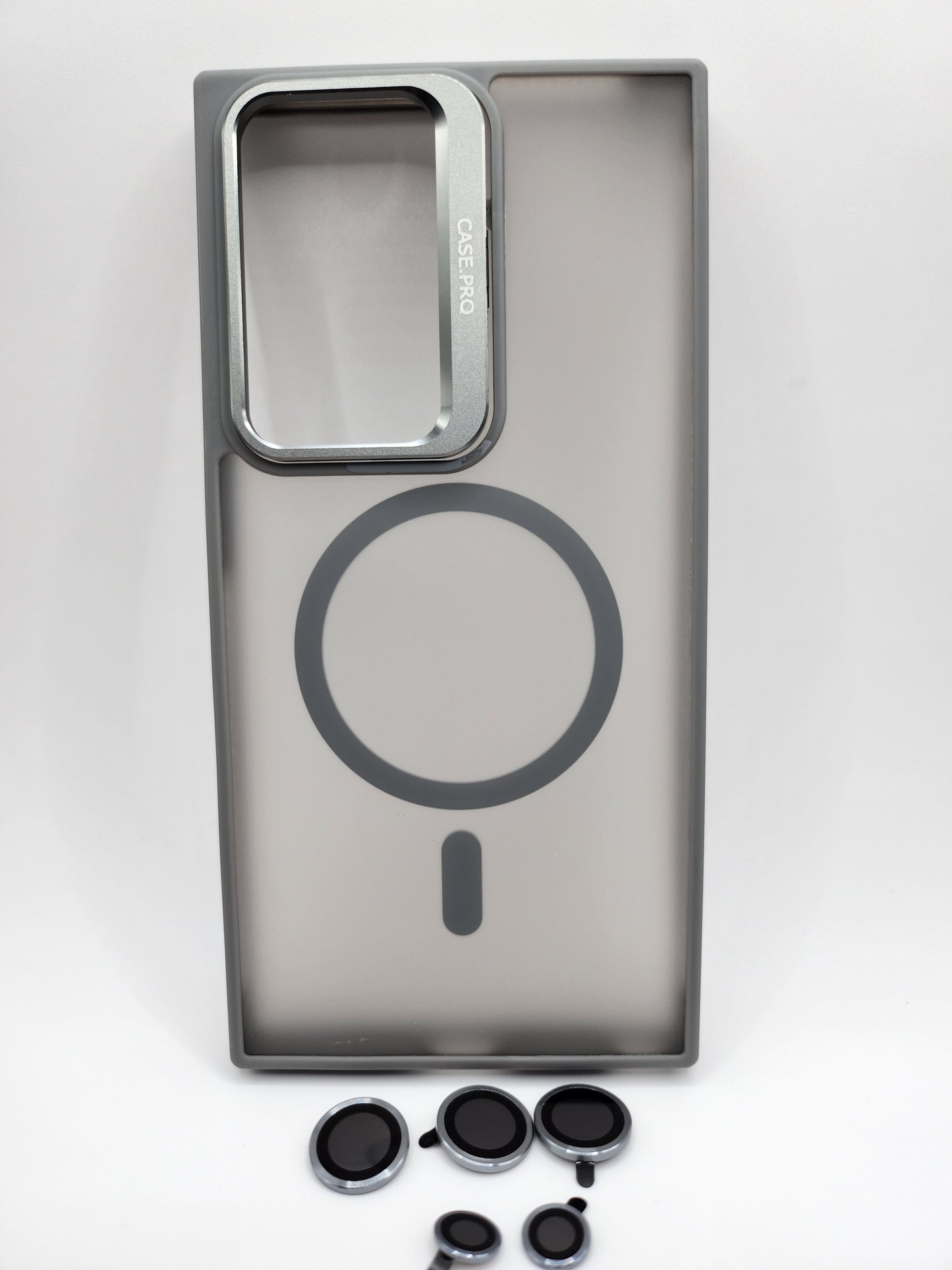 Coque Premium Mat & Transparente avec Protection de Caméra – iPhone & Samsung