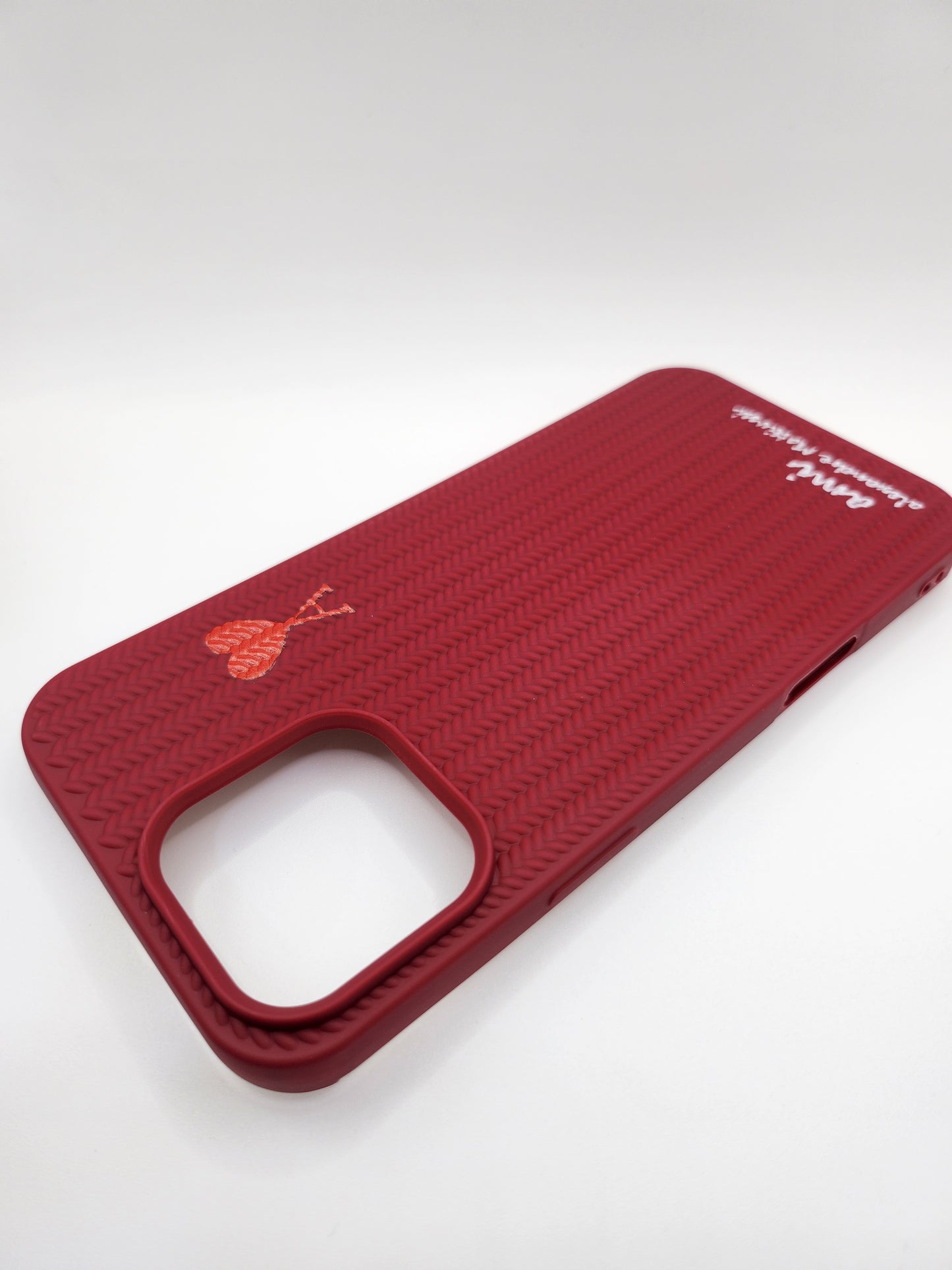 💖Coque iPhone Ami Alexandre Mattiussi – Design Cœur Rouge💖 (4 Couleurs)