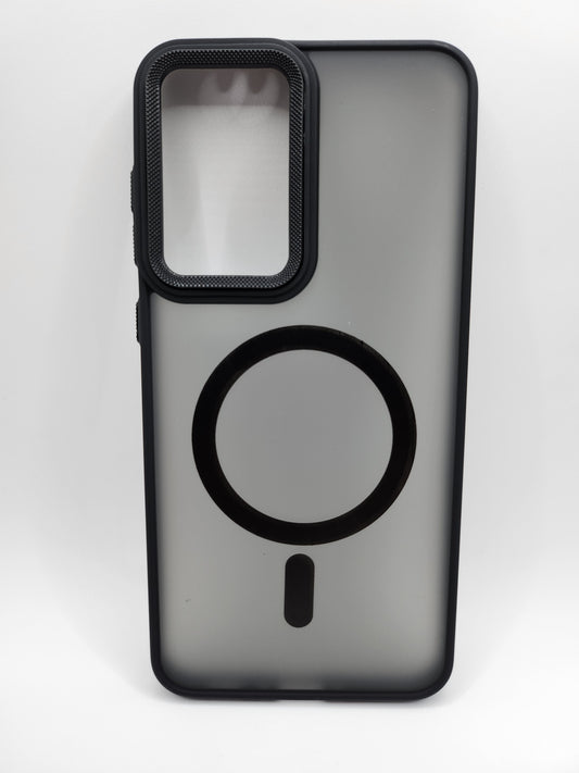 ✨Coque Matte Transparente avec Anneau Magnétique – Protection Élégante et Moderne✨