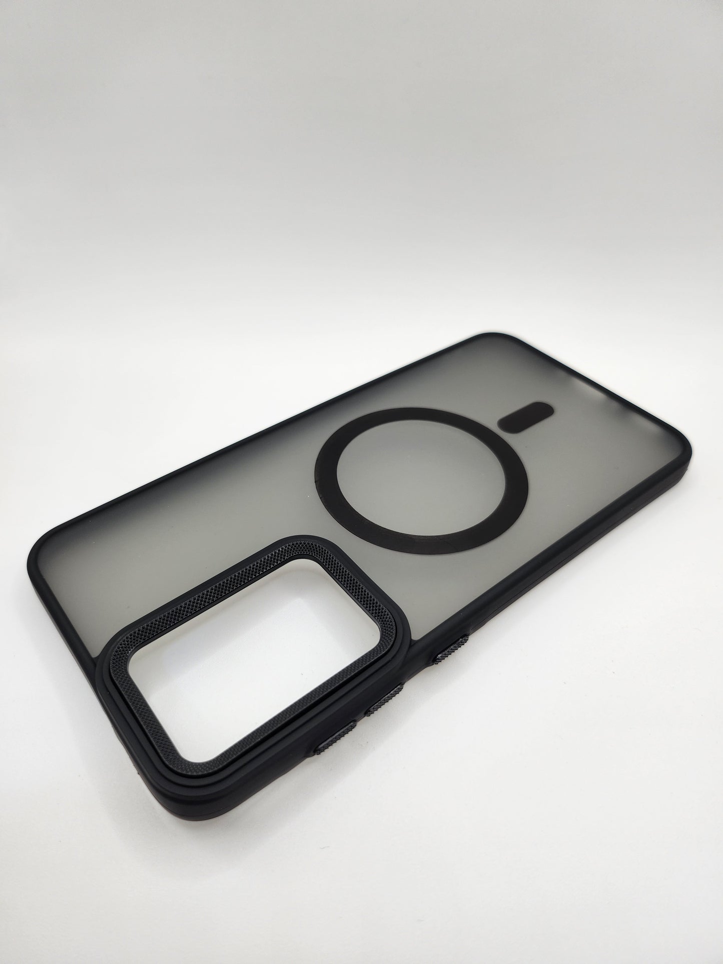 ✨Coque Matte Transparente avec Anneau Magnétique – Protection Élégante et Moderne✨