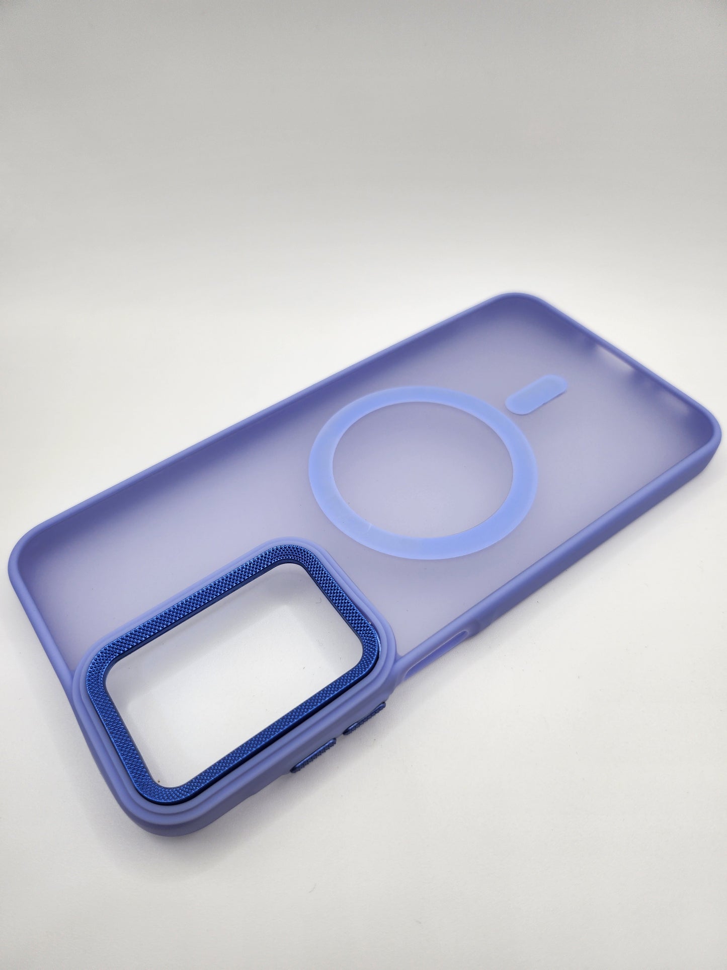 ✨Coque Matte Transparente avec Anneau Magnétique – Protection Élégante et Moderne✨