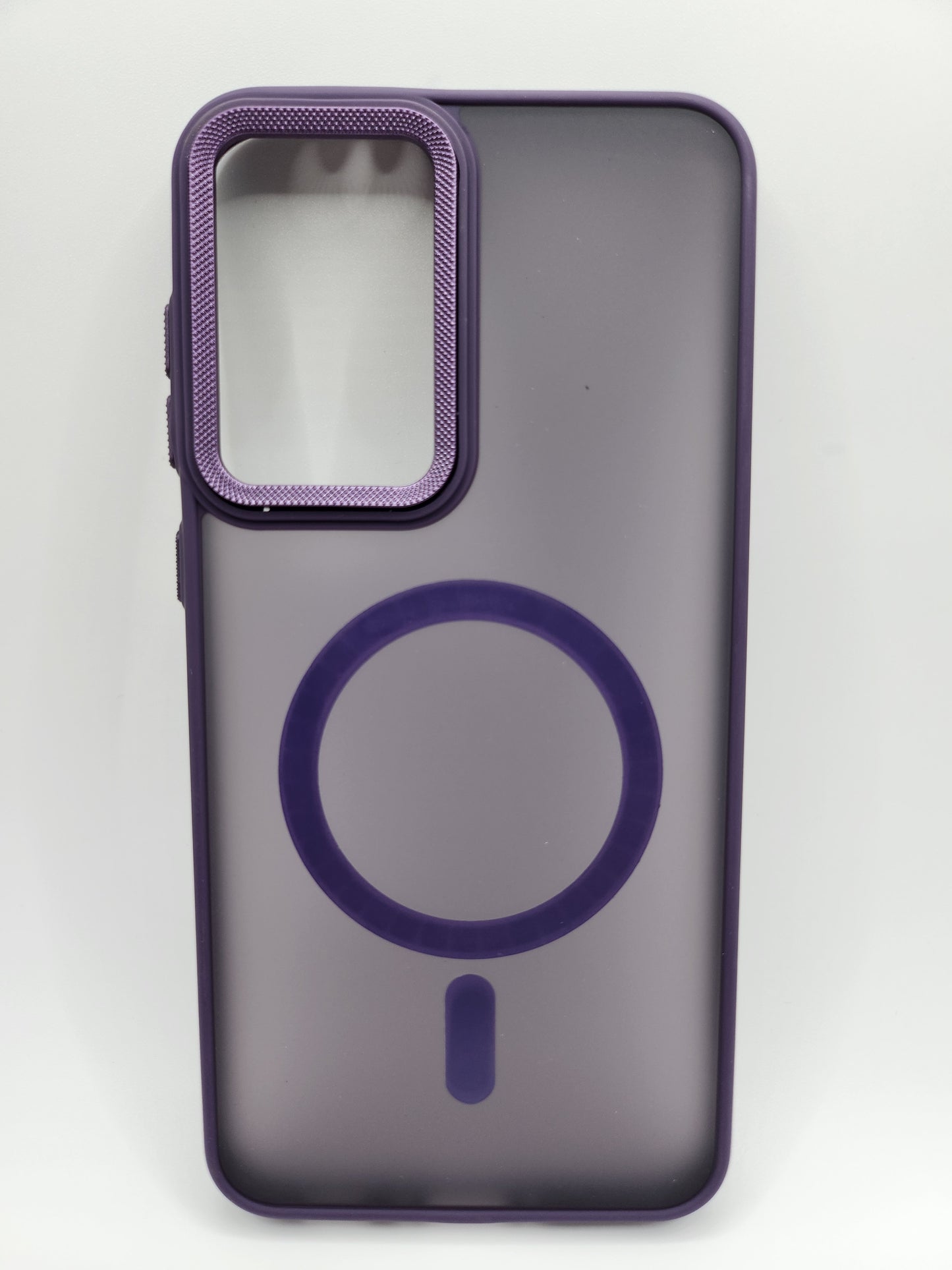 ✨Coque Matte Transparente avec Anneau Magnétique – Protection Élégante et Moderne✨