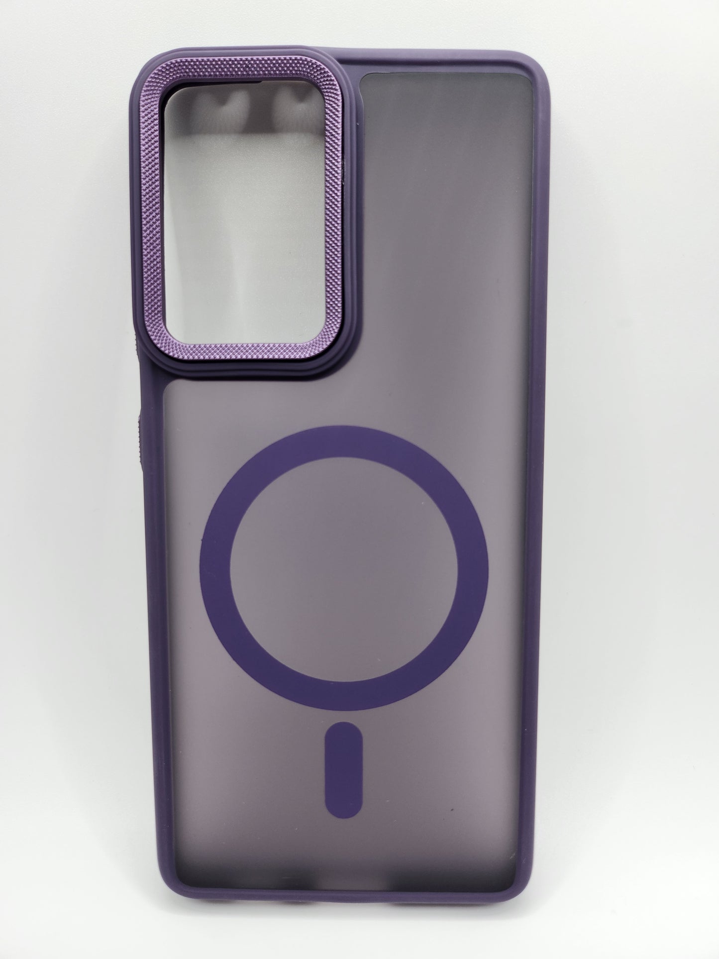 ✨Coque Matte Transparente avec Anneau Magnétique – Protection Élégante et Moderne✨