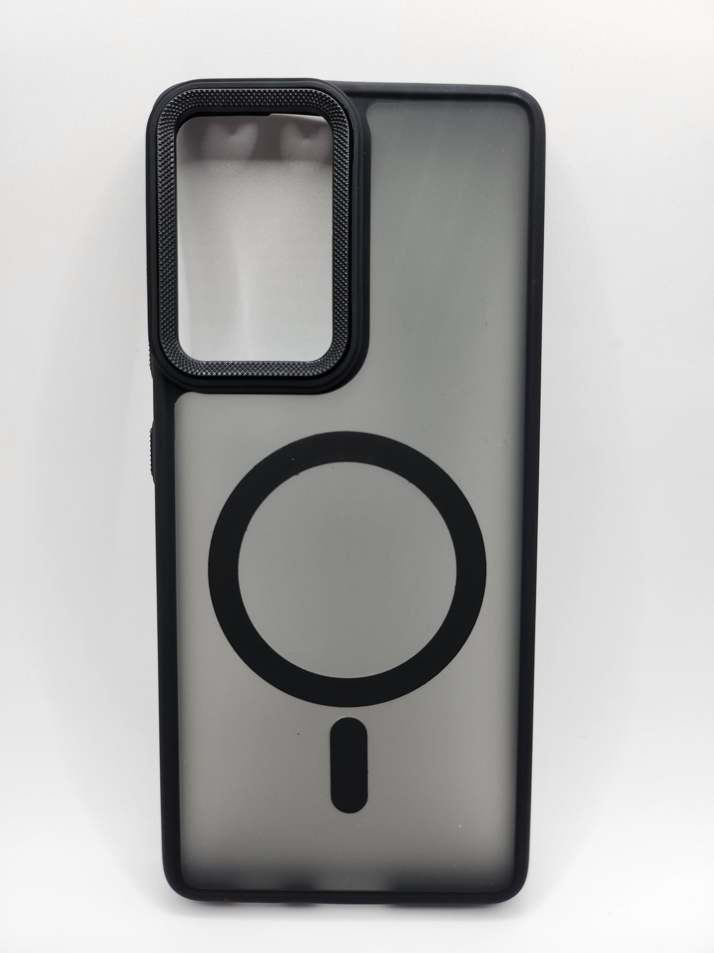 ✨Coque Matte Transparente avec Anneau Magnétique – Protection Élégante et Moderne✨