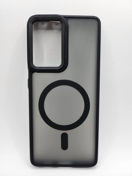 ✨Coque Matte Transparente avec Anneau Magnétique – Protection Élégante et Moderne✨