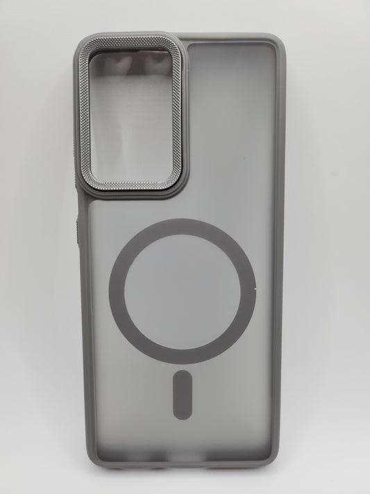 ✨Coque Matte Transparente avec Anneau Magnétique – Protection Élégante et Moderne✨