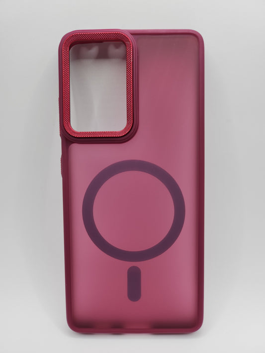 ✨Coque Matte Transparente avec Anneau Magnétique – Protection Élégante et Moderne✨