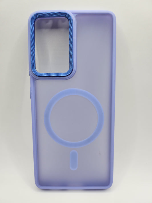 ✨Coque Matte Transparente avec Anneau Magnétique – Protection Élégante et Moderne✨