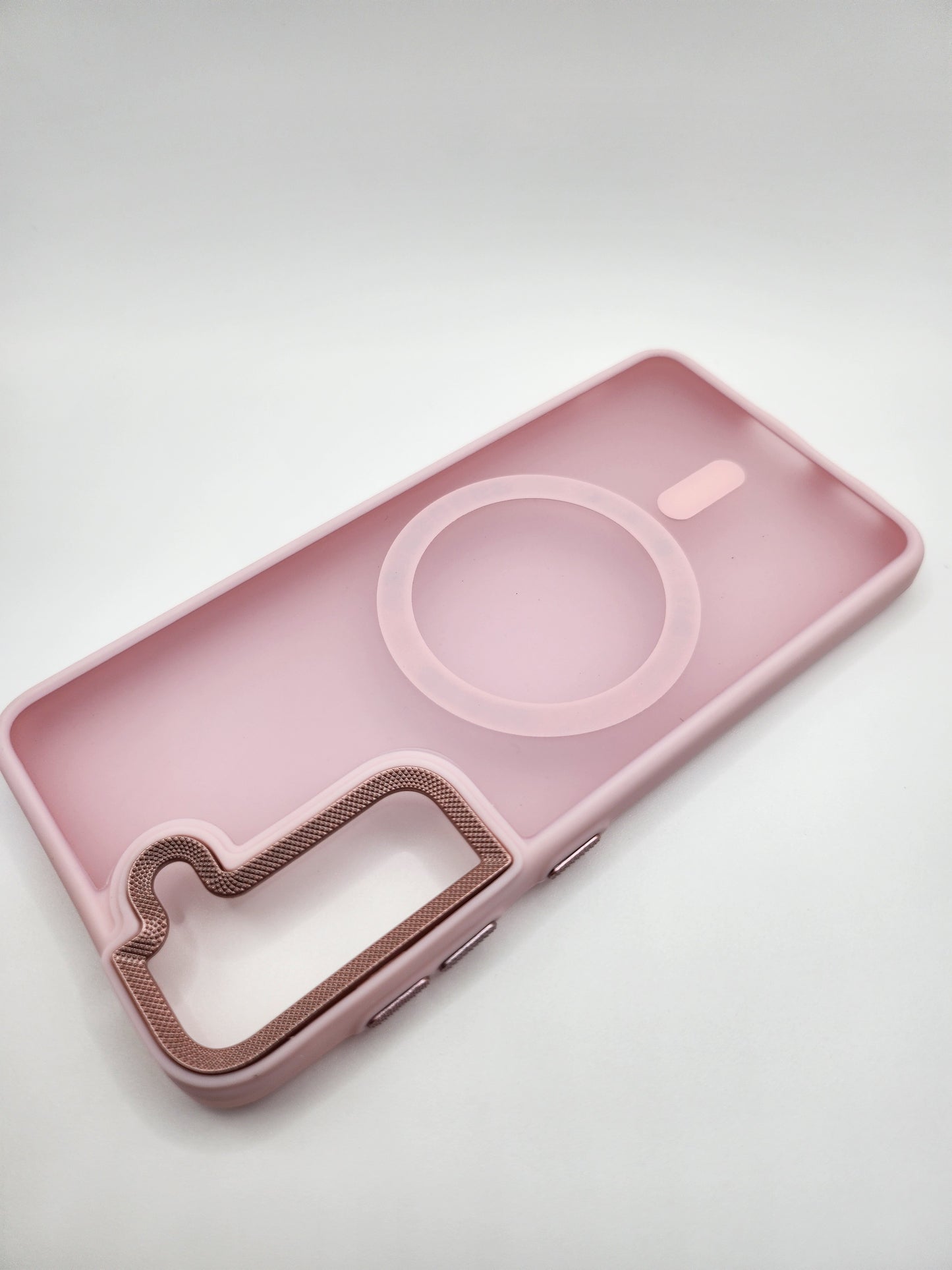 ✨Coque Matte Transparente avec Anneau Magnétique – Protection Élégante et Moderne✨