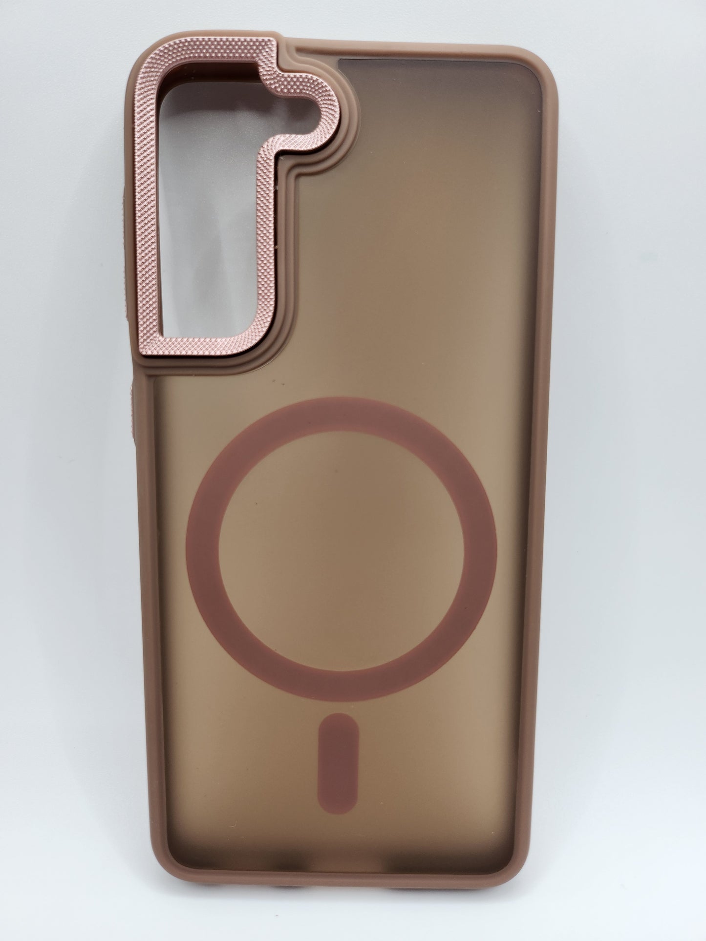 ✨Coque Matte Transparente avec Anneau Magnétique – Protection Élégante et Moderne✨