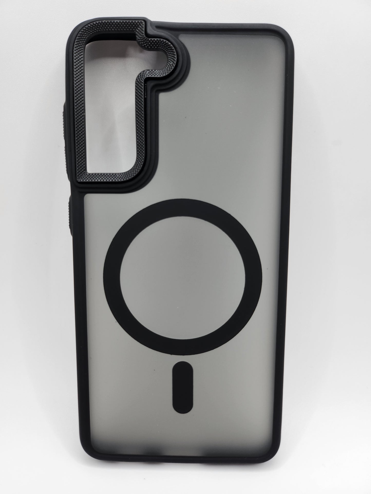 ✨Coque Matte Transparente avec Anneau Magnétique – Protection Élégante et Moderne✨