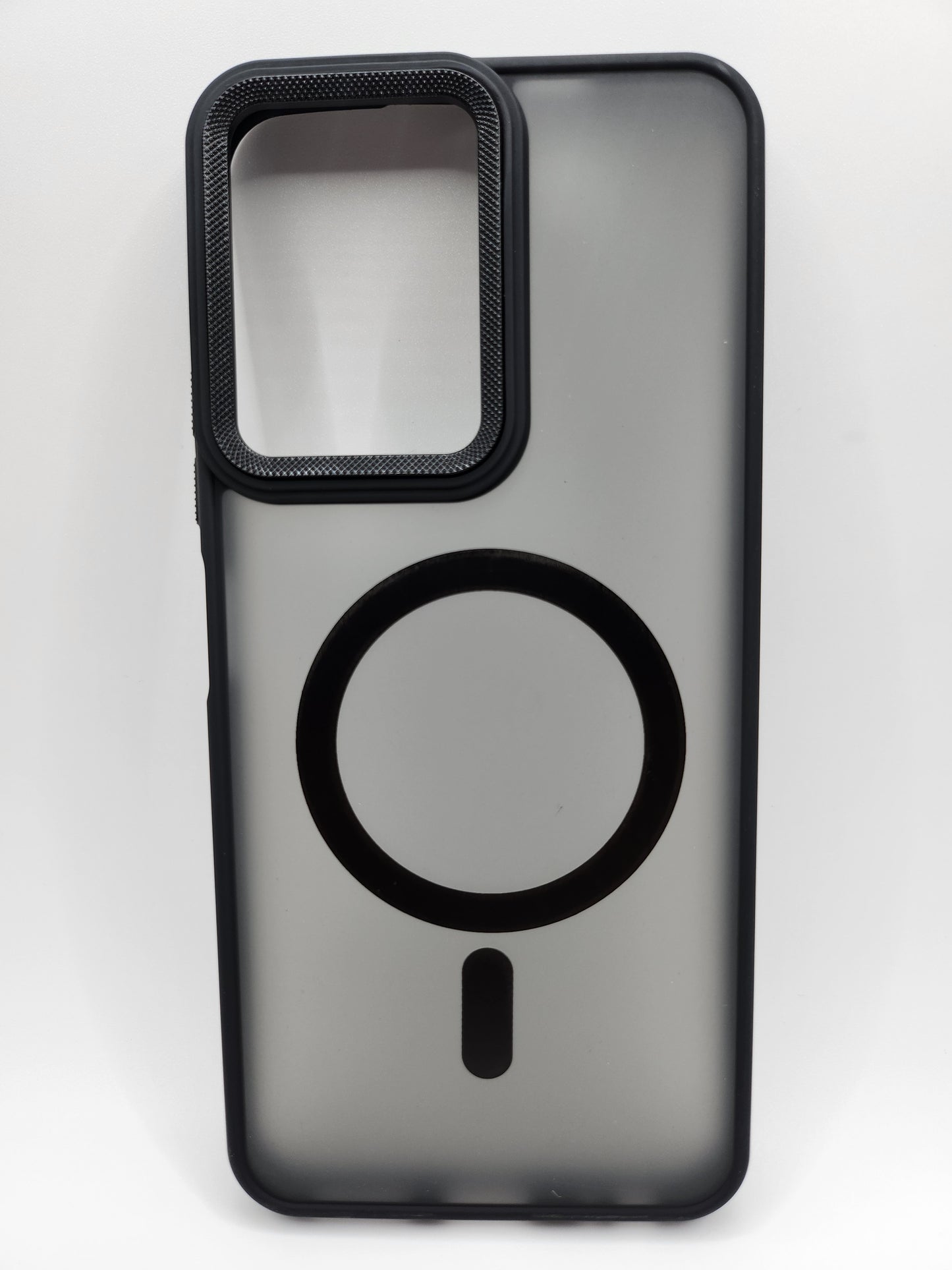 ✨Coque Matte Transparente avec Anneau Magnétique – Protection Élégante et Moderne✨