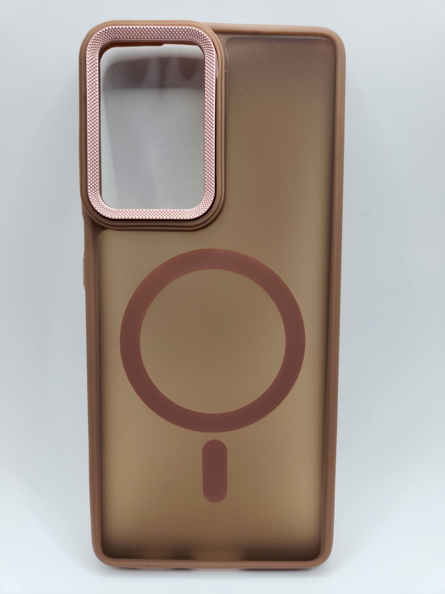 ✨Coque Matte Transparente avec Anneau Magnétique – Protection Élégante et Moderne✨