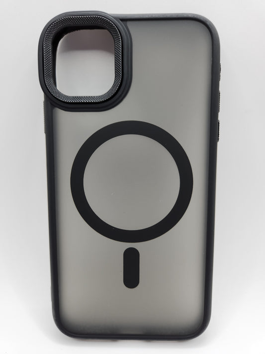 ✨Coque Matte Transparente avec Anneau Magnétique – Protection Élégante et Moderne✨(IPHONE 11)