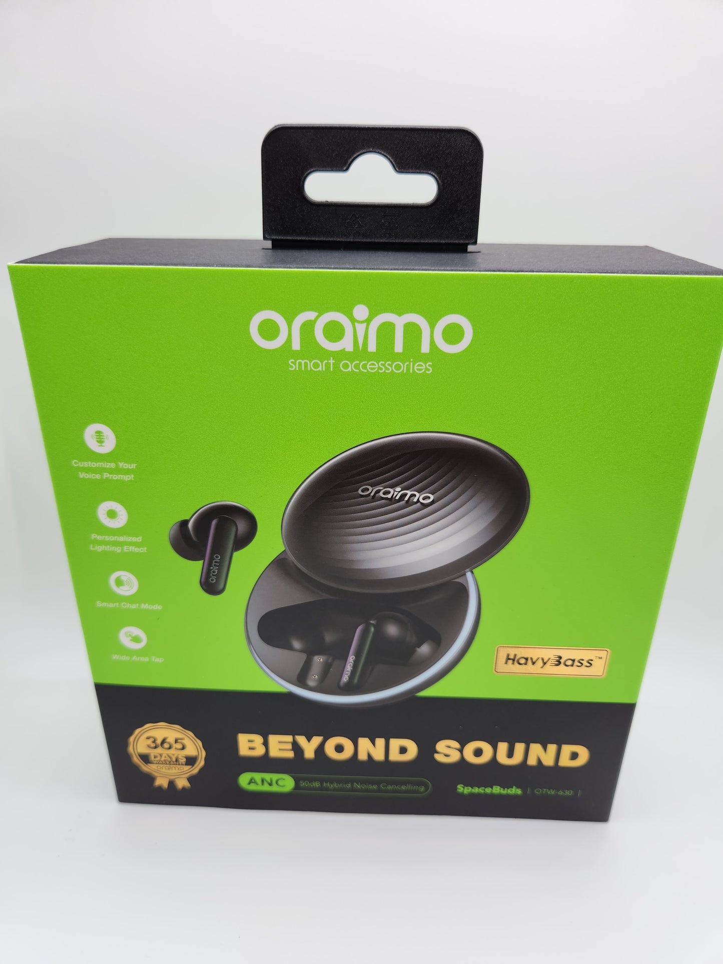 🎧Oraimo SpaceBuds – Écouteurs sans fil ANC 50dB avec commandes vocales personnalisées