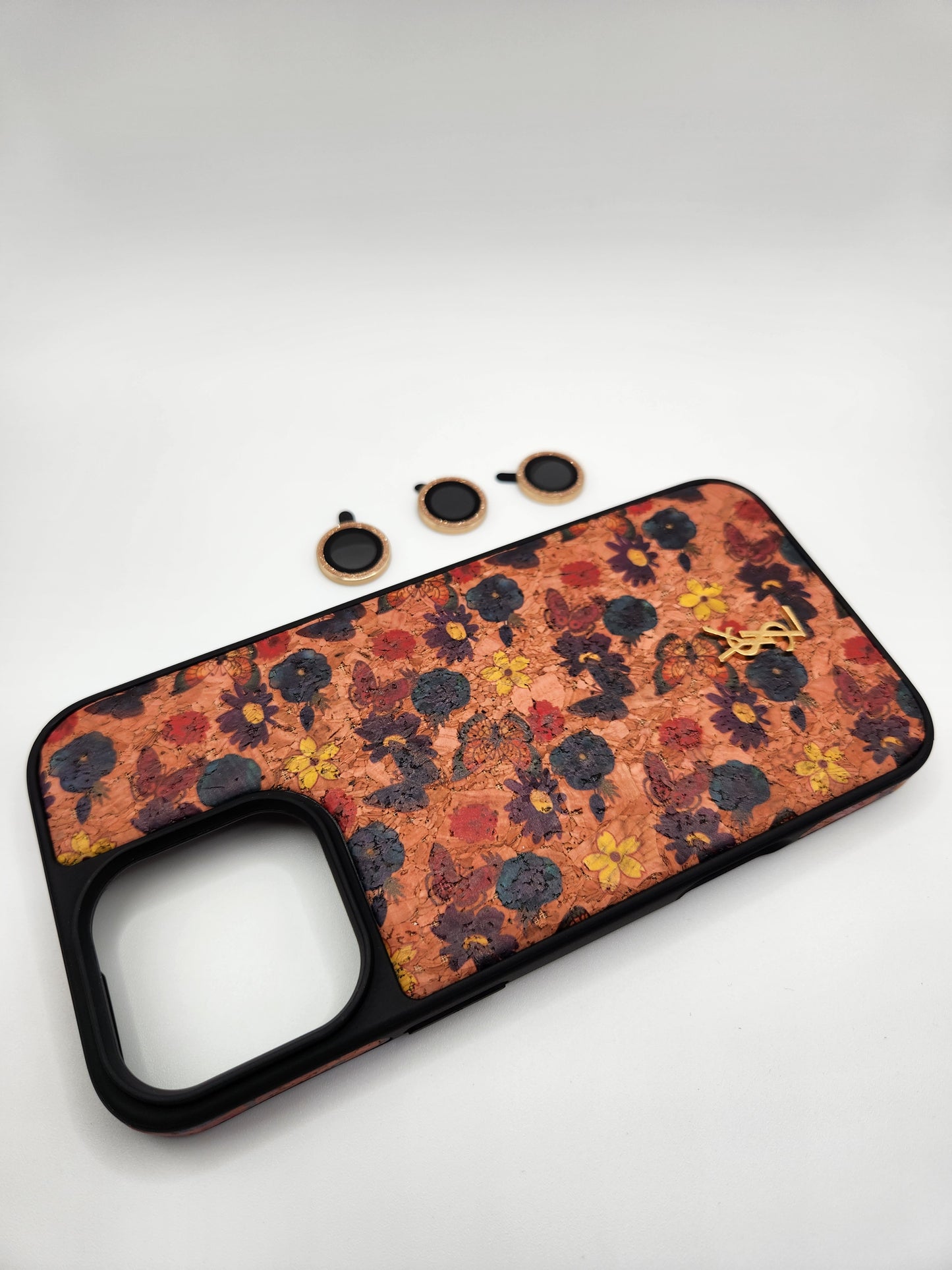 Coque Luxe Fleurie & Papillons – Compatible iPhone 16 pro max