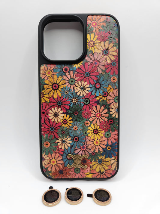 Coque Luxe Fleurie & Papillons – Compatible iPhone 16 pro max