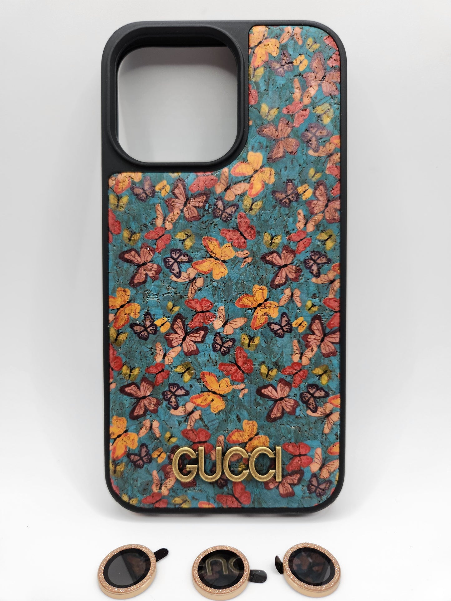 Coque Luxe Fleurie & Papillons – Compatible iPhone 14 pro max