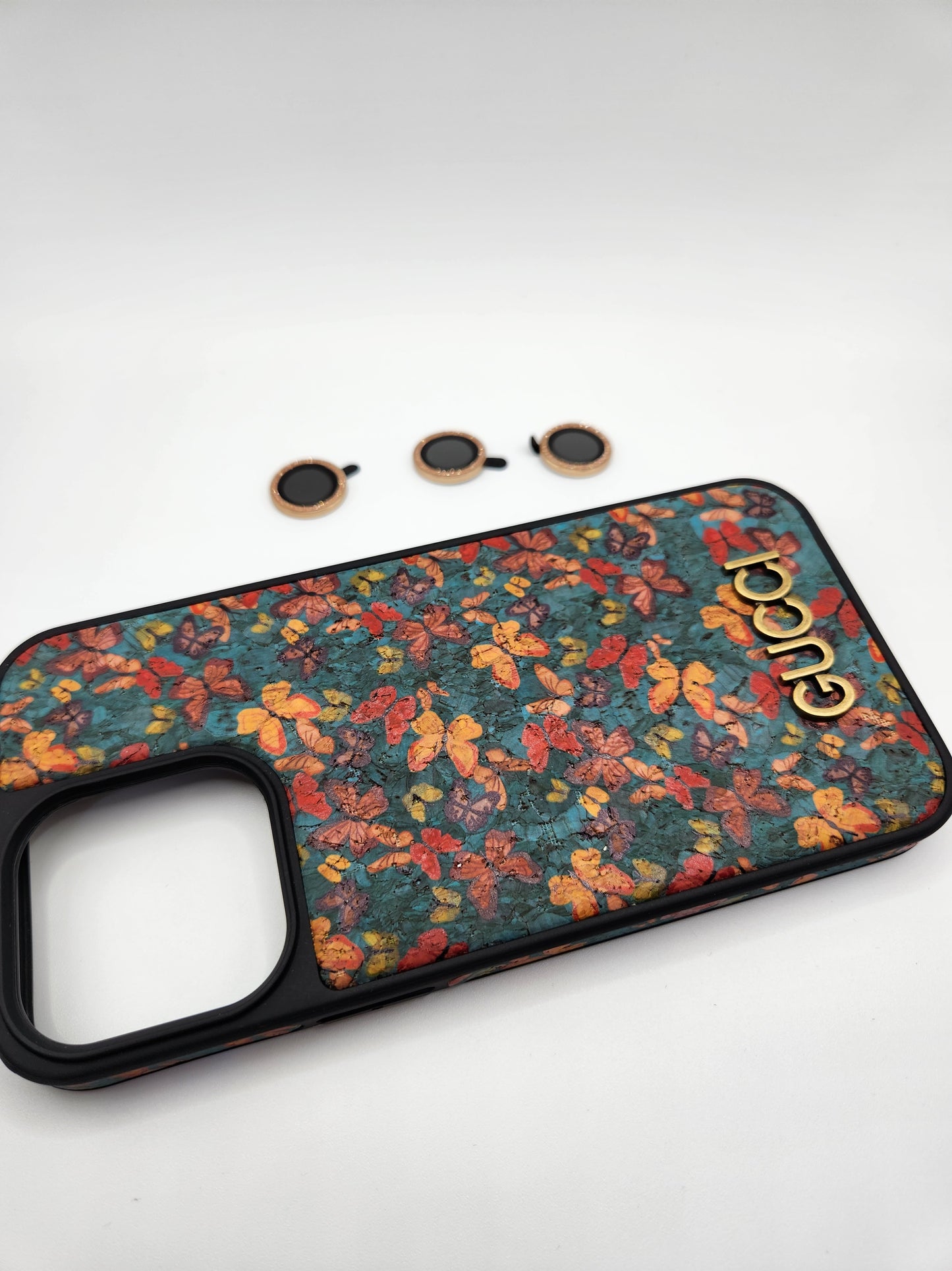 Coque Luxe Fleurie & Papillons – Compatible iPhone 14 pro max