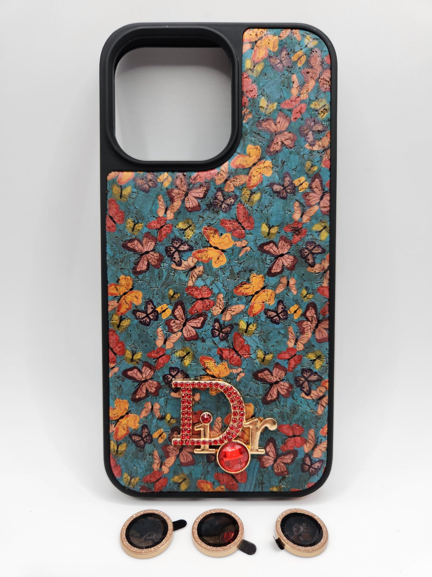 Coque Luxe Fleurie & Papillons – Compatible iPhone 14 pro max