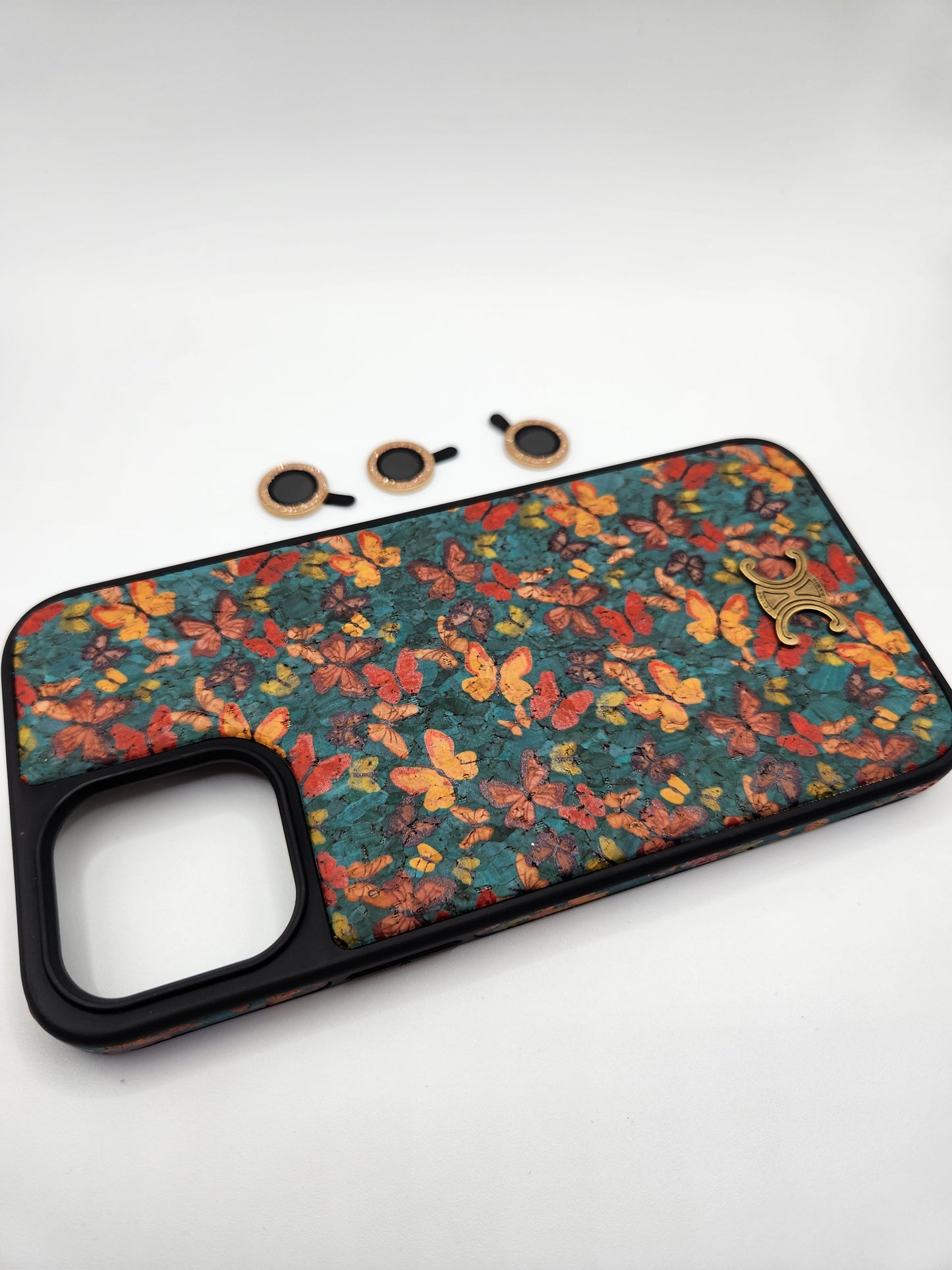 Coque Luxe Fleurie & Papillons – Compatible iPhone 12 pro max