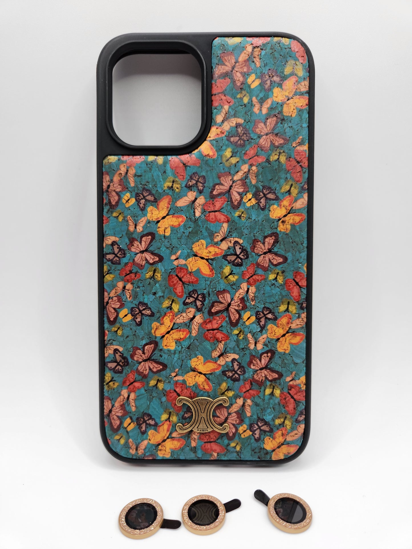 Coque Luxe Fleurie & Papillons – Compatible iPhone 12 pro max