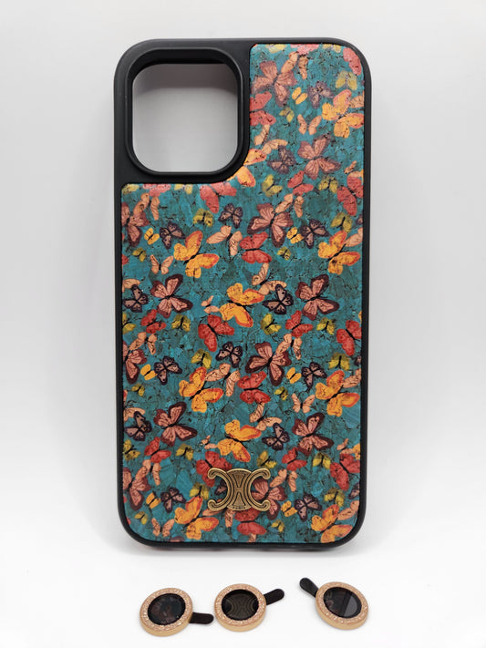 Coque Luxe Fleurie & Papillons – Compatible iPhone 12 pro max