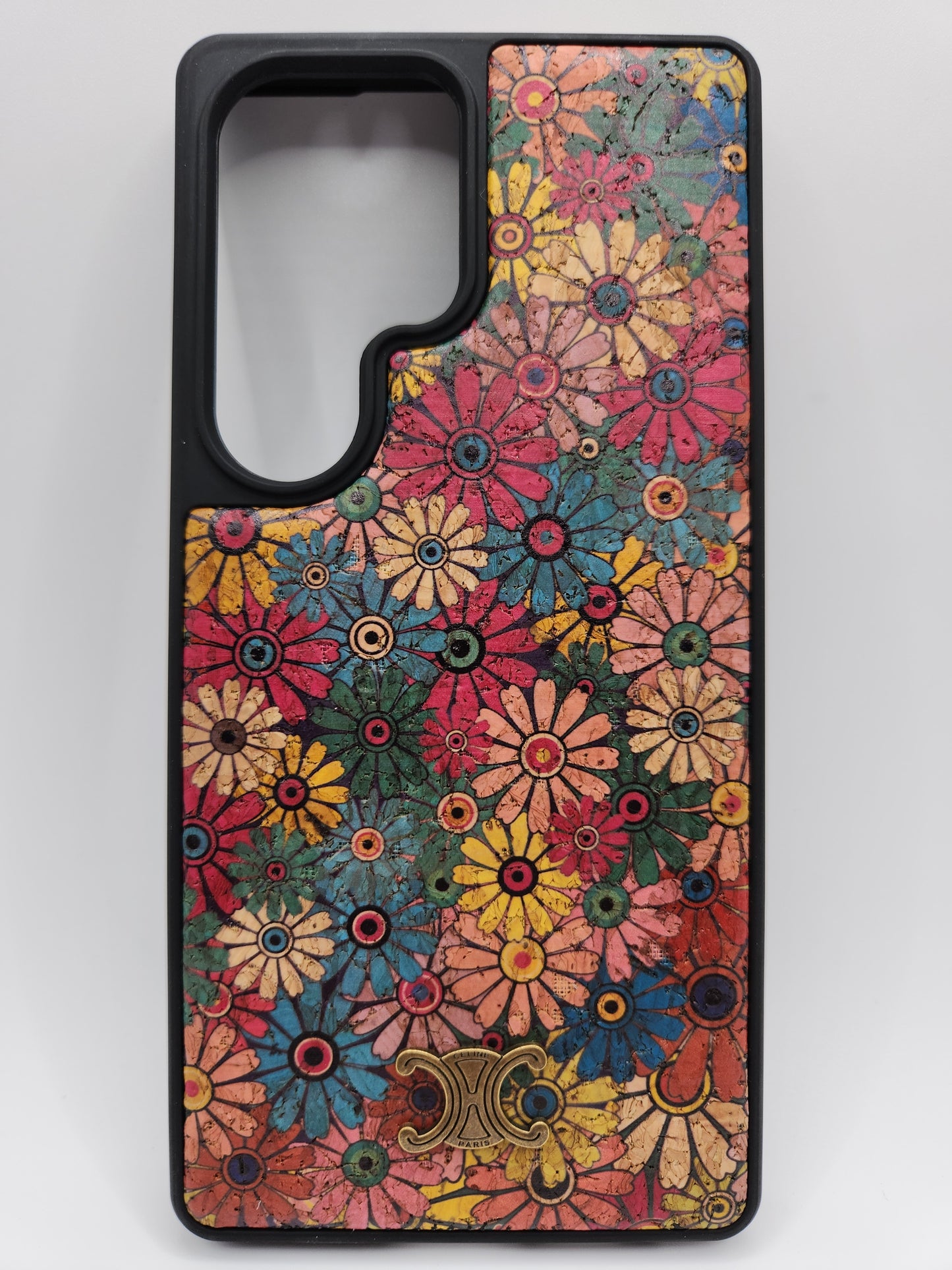 Coque Luxe Fleurie & Papillons – Compatible Samsung S25 Ultra