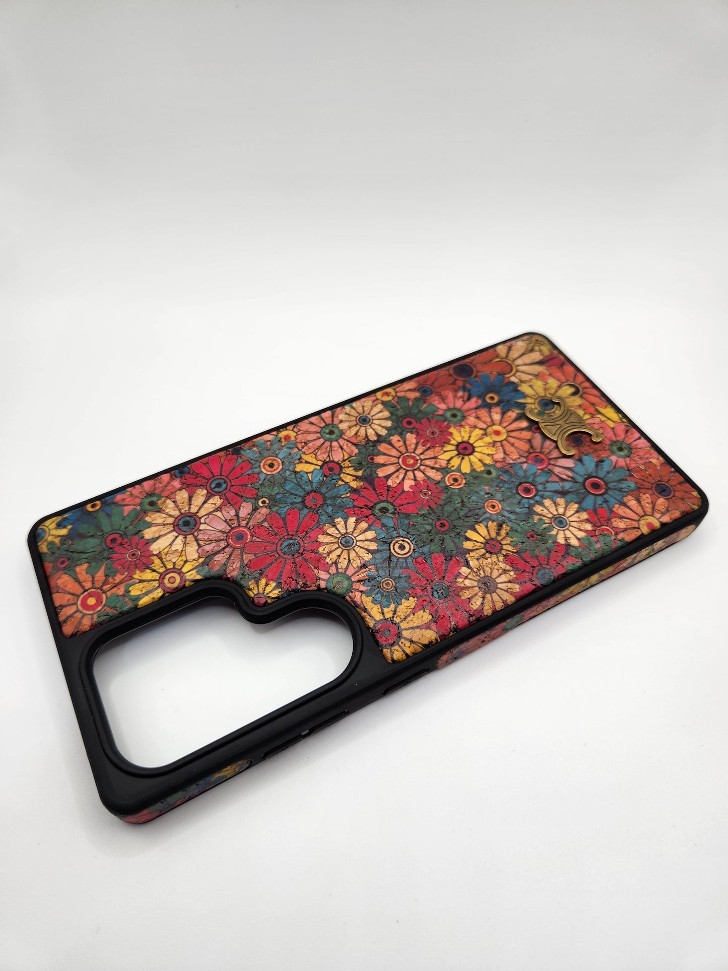 Coque Luxe Fleurie & Papillons – Compatible Samsung S25 Ultra