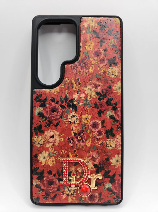 Coque Luxe Fleurie & Papillons – Compatible Samsung S25 Ultra