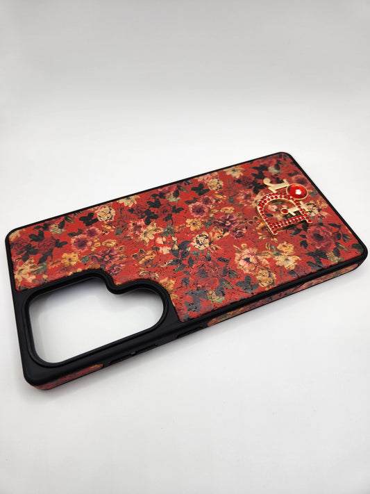 Coque Luxe Fleurie & Papillons – Compatible Samsung S25 Ultra