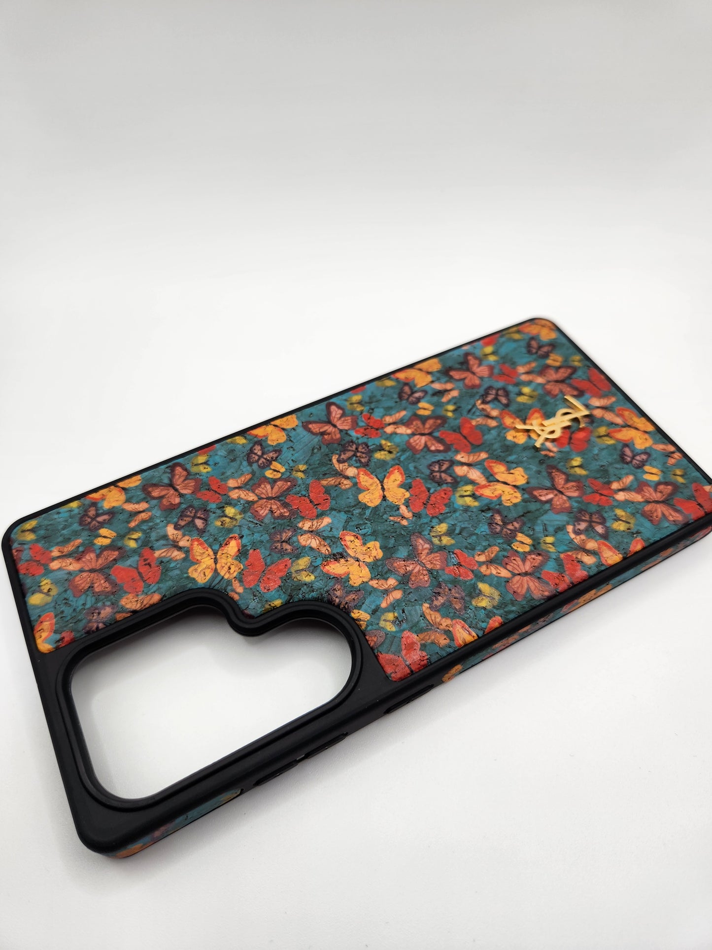 Coque Luxe Fleurie & Papillons – Compatible Samsung S25 Ultra Samsung S23 Ultra